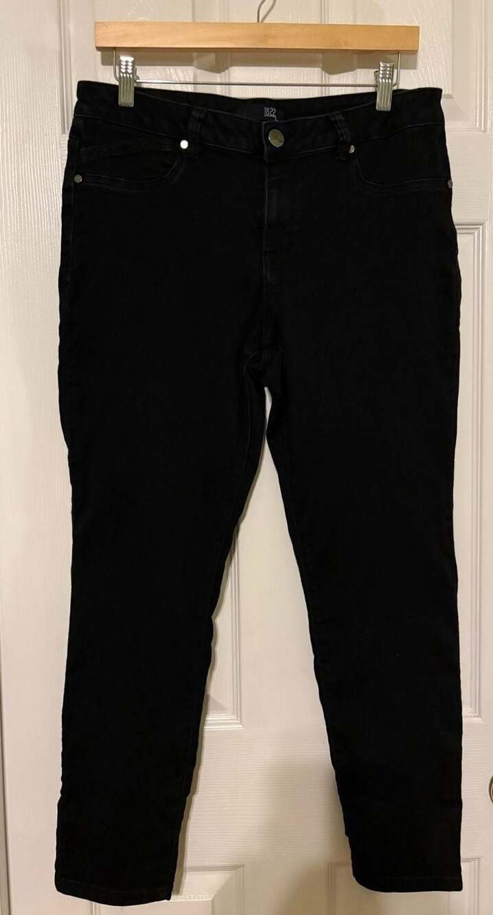 GUC 1822 Denim Women's Black Skinny Jeans Size 14